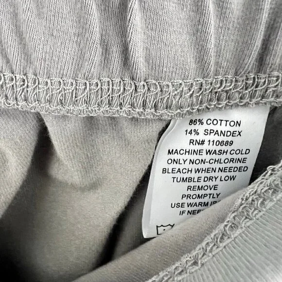 Women With Control Tall Slim Leg Pants Style a213525 Gray LT Tall - Picture 3 of 6